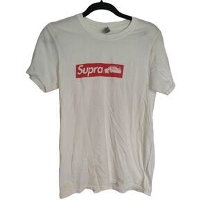 Supra Supreme speed logo tee JDM lover style streetwear t-shirt as is